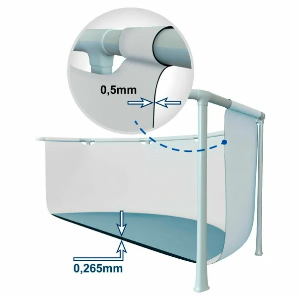 Baseins Noņemams Intex Prism Frame 305 x 76 cm 4485 L Apaļa