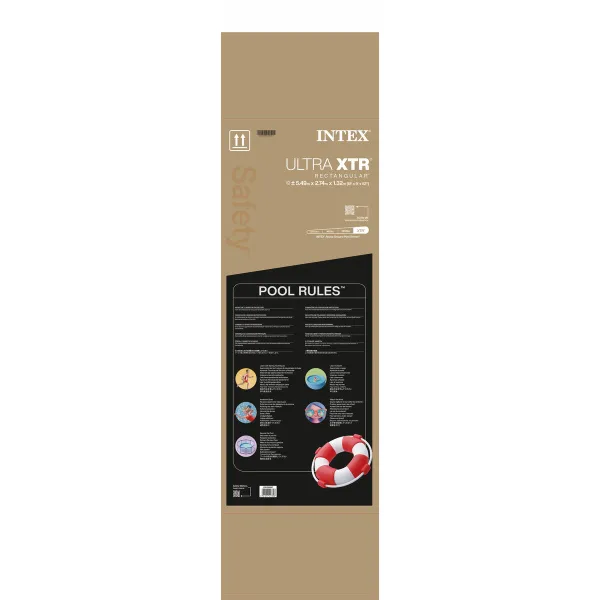 Baseins Noņemams Intex Ultra XTR 549 x 274 x 132 cm 17.203 l Taisnstūra