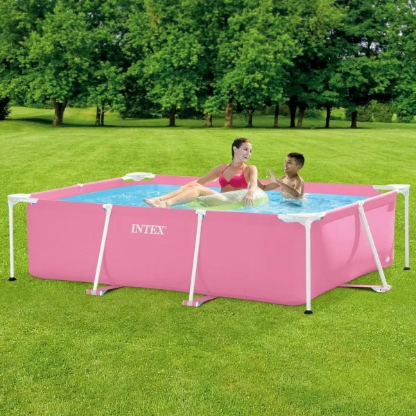 Išmontuojamas baseinas Intex 220 x 150 x 60 cm Rožinė 1662 L