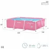 Išmontuojamas baseinas Intex 220 x 150 x 60 cm Rožinė 1662 L