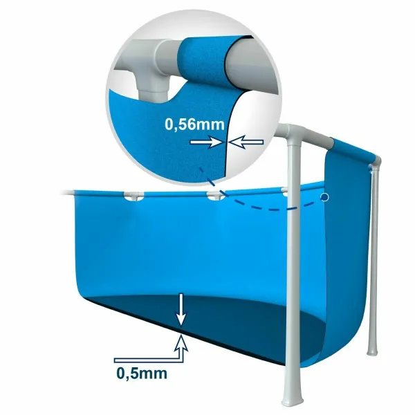 Išmontuojamas baseinas Intex 220 x 150 x 60 cm Rožinė 1662 L