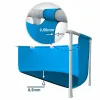Išmontuojamas baseinas Intex 220 x 150 x 60 cm Rožinė 1662 L