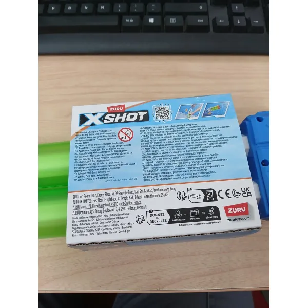Vandens pistoletas Zuru X-Shot Small Quad Stream Blaster 13 x 40 x 5 cm