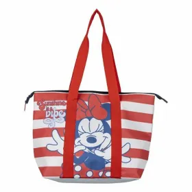 Pludmales soma Minnie Mouse Balts Sarkans 47 x 33 x 15 cm
