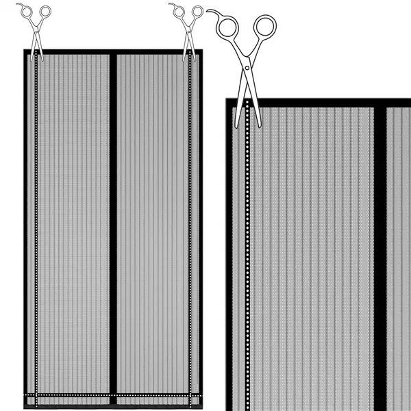 Mosquito net for door, magnetic Springos HA7472 100 x 220 cm