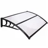 Roof, canopy for entrance Springos HA7475 120x80 cm black