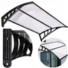 Roof, canopy for entrance Springos HA7475 120x80 cm black