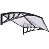 Roof, canopy for entrance Springos HA7475 120x80 cm black