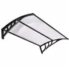 Roof, canopy for entrance Springos HA7475 120x80 cm black