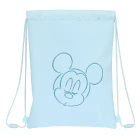 Сумка-рюкзак на веревках Mickey Mouse Clubhouse Светло Синий (26 x 34 x 1 cm)