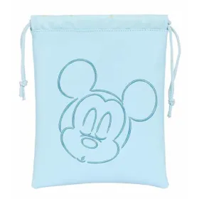 snack bag Mickey Mouse Baby Light Blue Polyurethane 20 x 25 cm