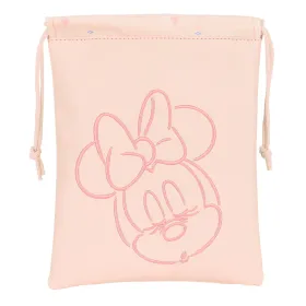 Eväsrasia Minnie Mouse Baby Vaaleanpunainen 20 x 25 cm Säkki
