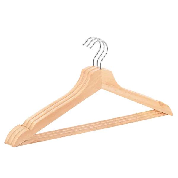 Wooden clothes hangers, set of 3 HG0001