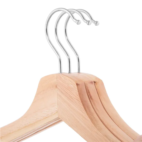 Wooden clothes hangers, set of 3 HG0001