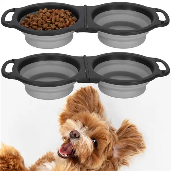 Collapsible pet bowl Springos PA0327