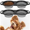 Collapsible pet bowl Springos PA0327