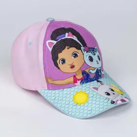 Bērnu cepure ar nagu Gabby's Dollhouse Rozā