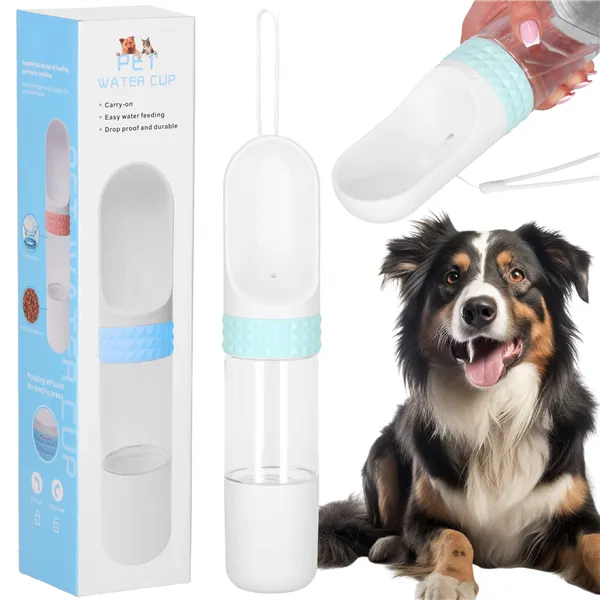 Dog travel bottle for food and water Springos PA0299 350ml