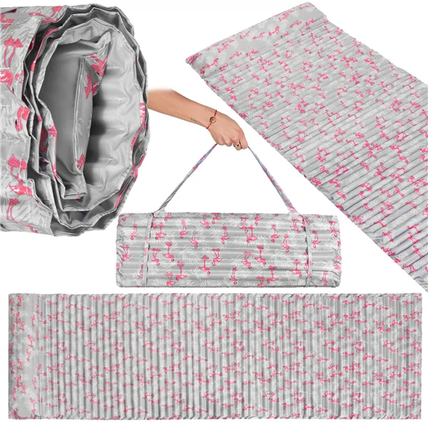 Beach mat with cushion Springos PM0018 180x60 cm