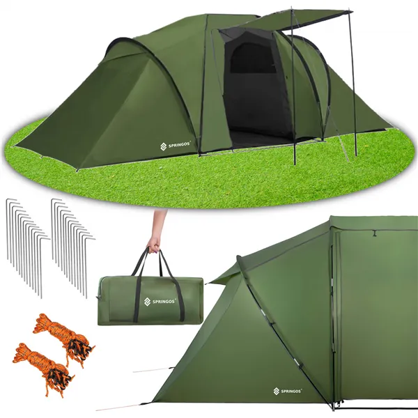 Camping tent Springos PT031 455x230x180cm