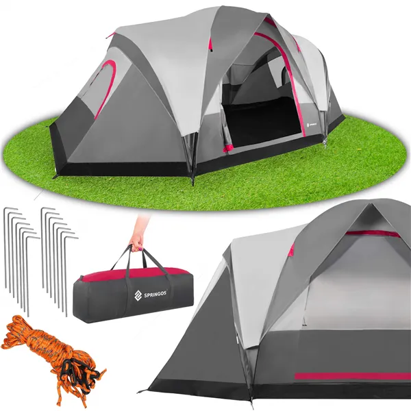 Camping tent Springos PT030 450x215x180cm