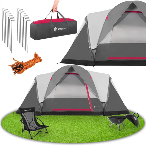 Camping tent Springos PT030 450x215x180cm