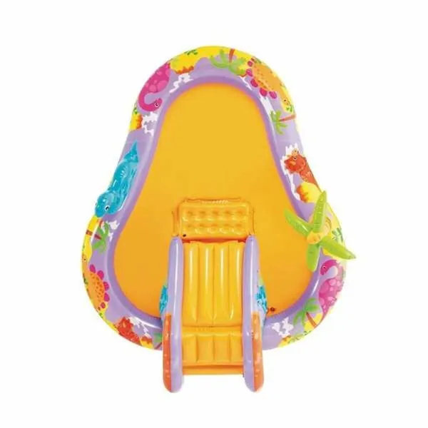 Pripučiamas vaikiškas baseinas Intex Dino Park 201 x 157 x 69 cm