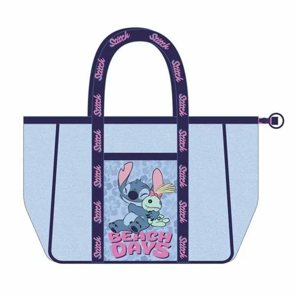 Pludmales soma Stitch Zils 62,0 x 39,0 x 20,0 cm