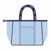 Pludmales soma Stitch Zils 62,0 x 39,0 x 20,0 cm
