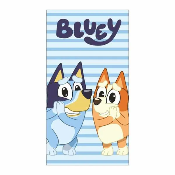 Пляжное полотенце Bluey Светло Синий 70 x 140 cm