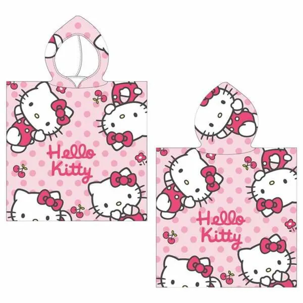 Paplūdimio rankšluostis Hello Kitty Šviesiai rožinis 50 x 115 cm
