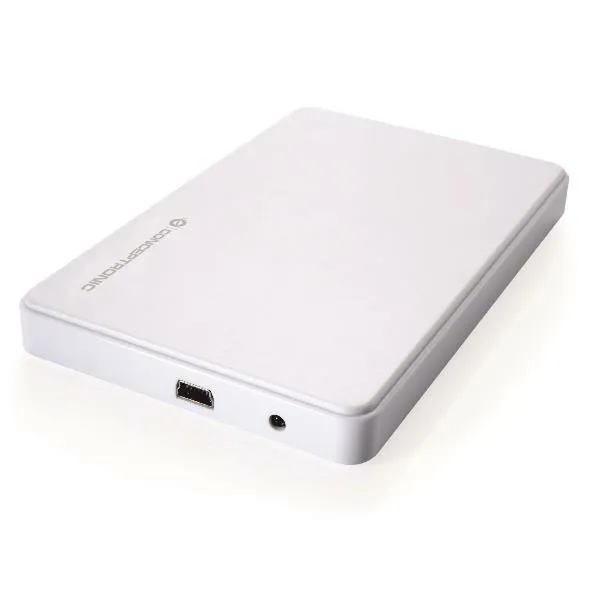 External Box Conceptronic CHD2MUW White 2,5