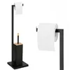 Toilet paper and brush stand Springos TB0013