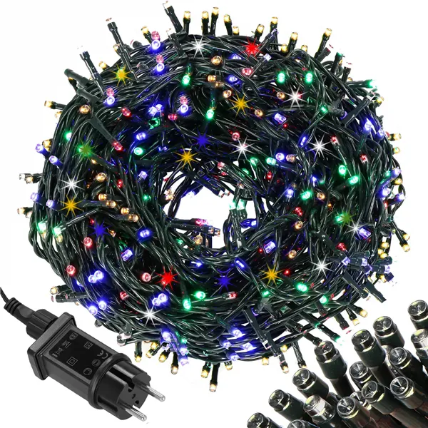 Christmas tree lights 300 led Springos CL4084 multicolor