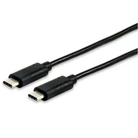 USB-C - USB-C kaapeli Equip 12888307 Melns 1 m
