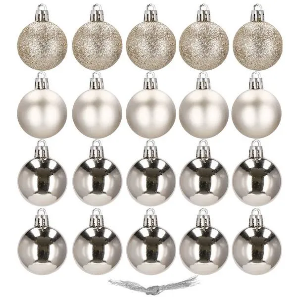 Christmas balls Springos CA0843 20 pcs