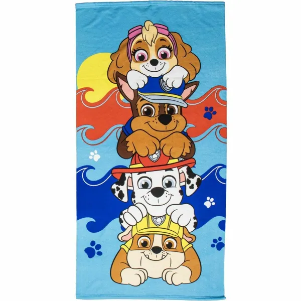 Paplūdimio rankšluostis The Paw Patrol Mėlyna 33 x 27 x 7 cm
