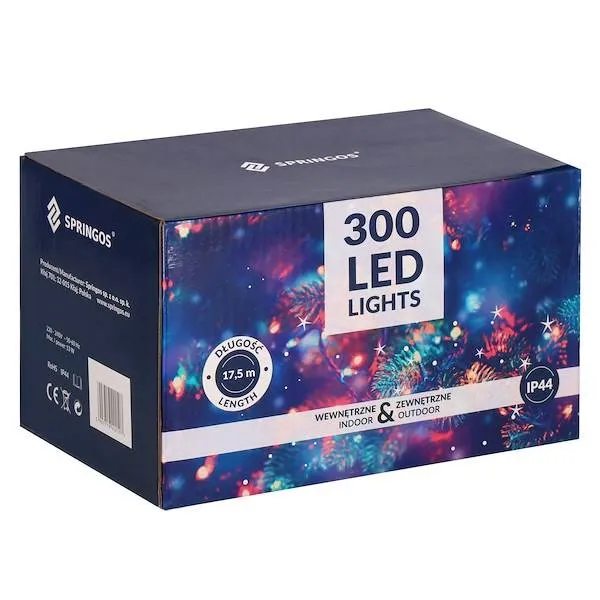 Christmas lights Springos CL0320 300 Led 15m