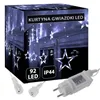 Christmas Led garland stars Springos CL4009 92 pcs.