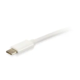 USB-C - USB-C kaapeli Equip 128351 1 m Balts