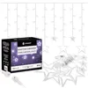 Christmas Led garland stars Springos CL4009 92 pcs.