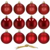 Christmas balls Springos CA0170 3cm 12 pcs