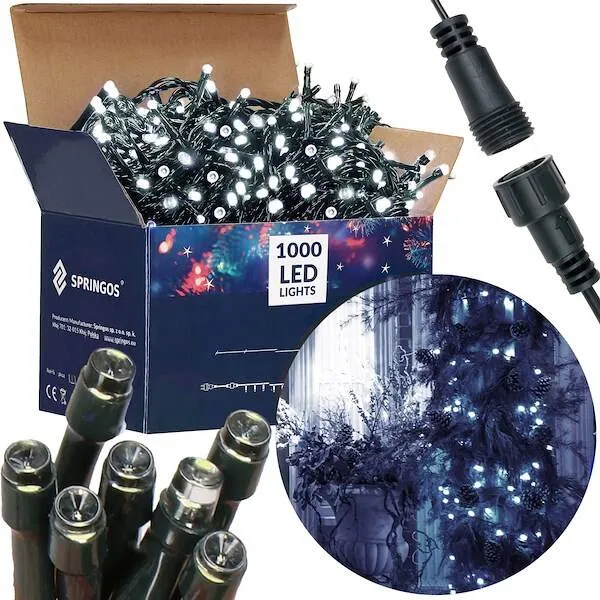 Christmas lights Springos CL1004 1000 Led 60m