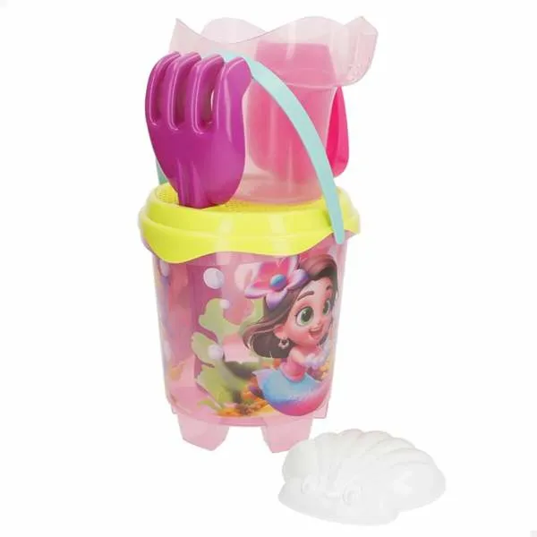Пляжное ведерко Aktive 18 cm Русалка