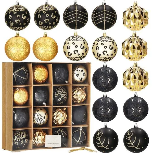 Christmas balls Springos CA0871 8cm 16 pcs