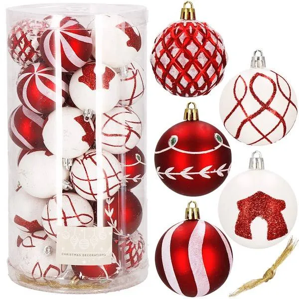 Christmas balls Springos CA0866 6cm 30 pcs