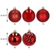 Christmas balls Springos CA0138  20 pcs