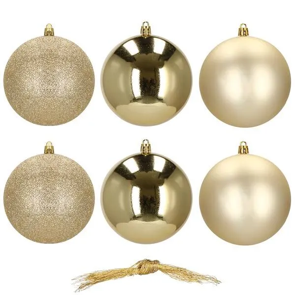 Christmas balls Springos CA0841 10cm 6 pcs