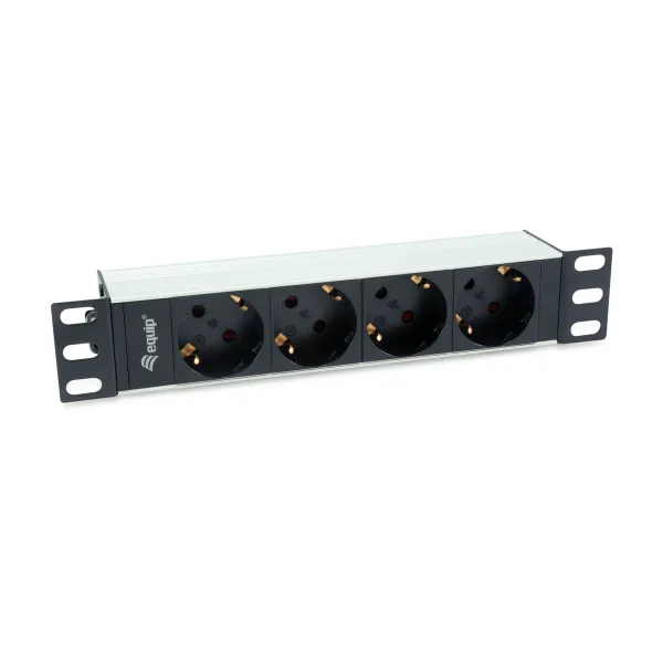 10" Multi-Socket Adaptor with 4 Power Points Equip Equip 3600 W (1,5 m)