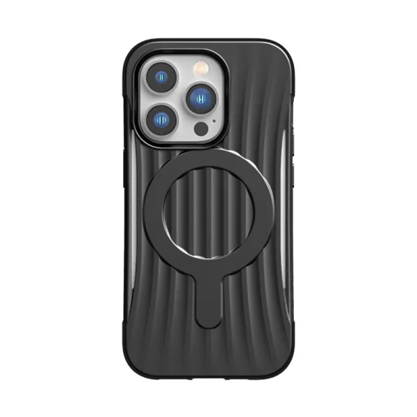 X-Doria Raptic Clutch MagSafe - Biodegradable case for iPhone 14 Pro (Drop-Tested 3m) (Black)